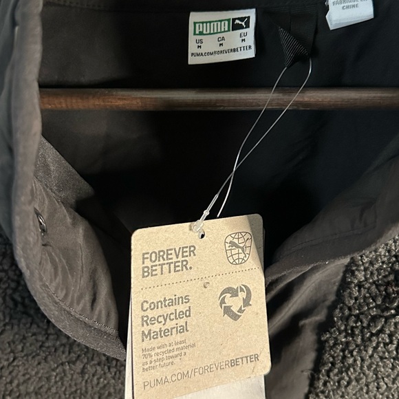 Puma Black Classics Sherpa Jacket - Picture 4 of 4